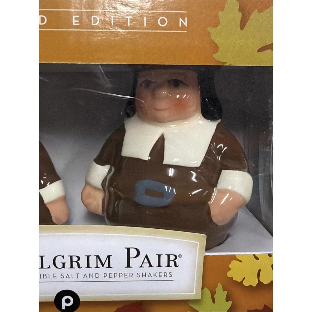 The‎ Pilgrim Pair Salt and Pepper Shakers Set Publix New